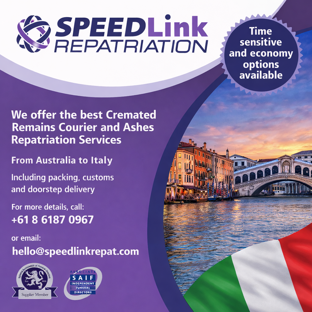 Australia to Italy