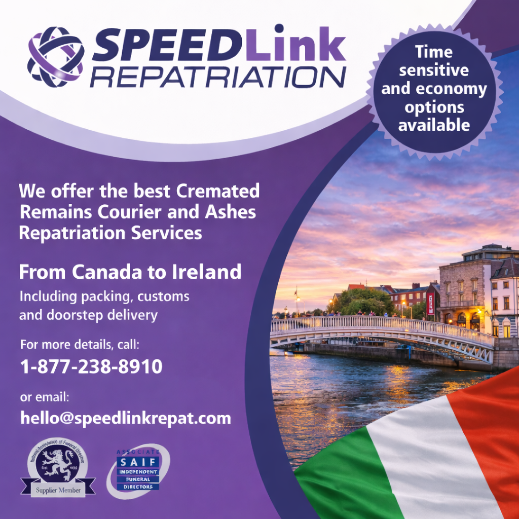 Canada to Ireland