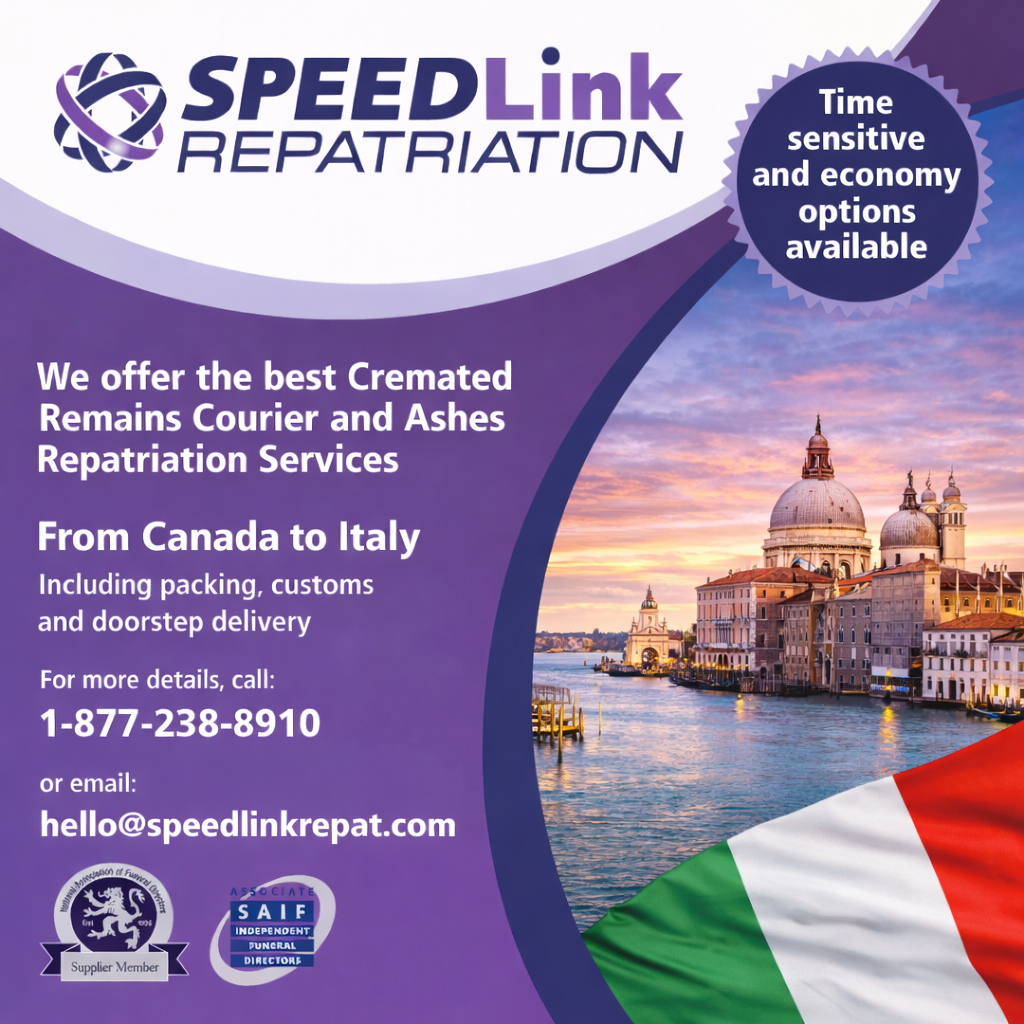 Canada to Italy