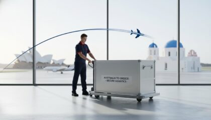 Australia to Greece Ashes Courier: Professional Transport