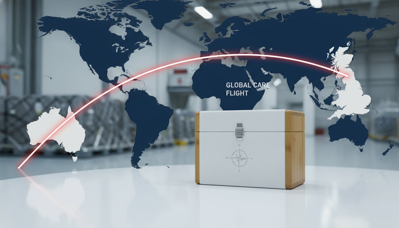 Australia to UK Ashes Courier: Secure Repatriation Service