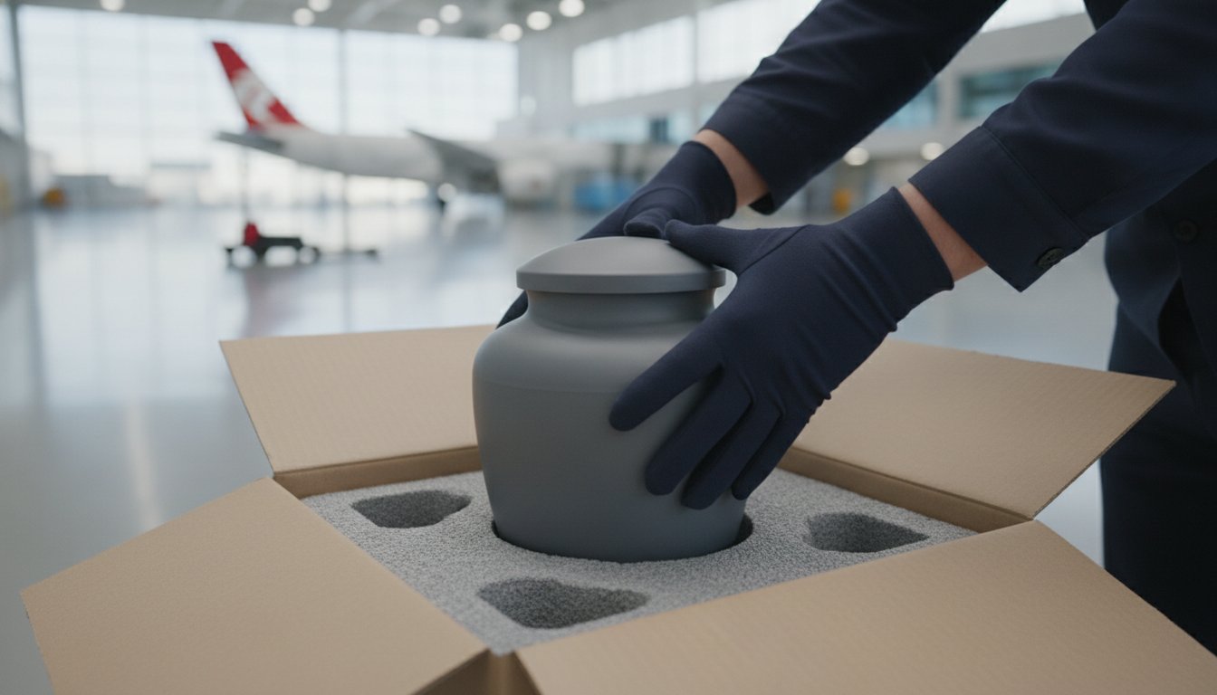 Professional Packaging for Ashes: Ensuring a Dignified International Journey
