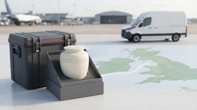 UK to Ireland Ashes Courier: Route, Documents and Delivery