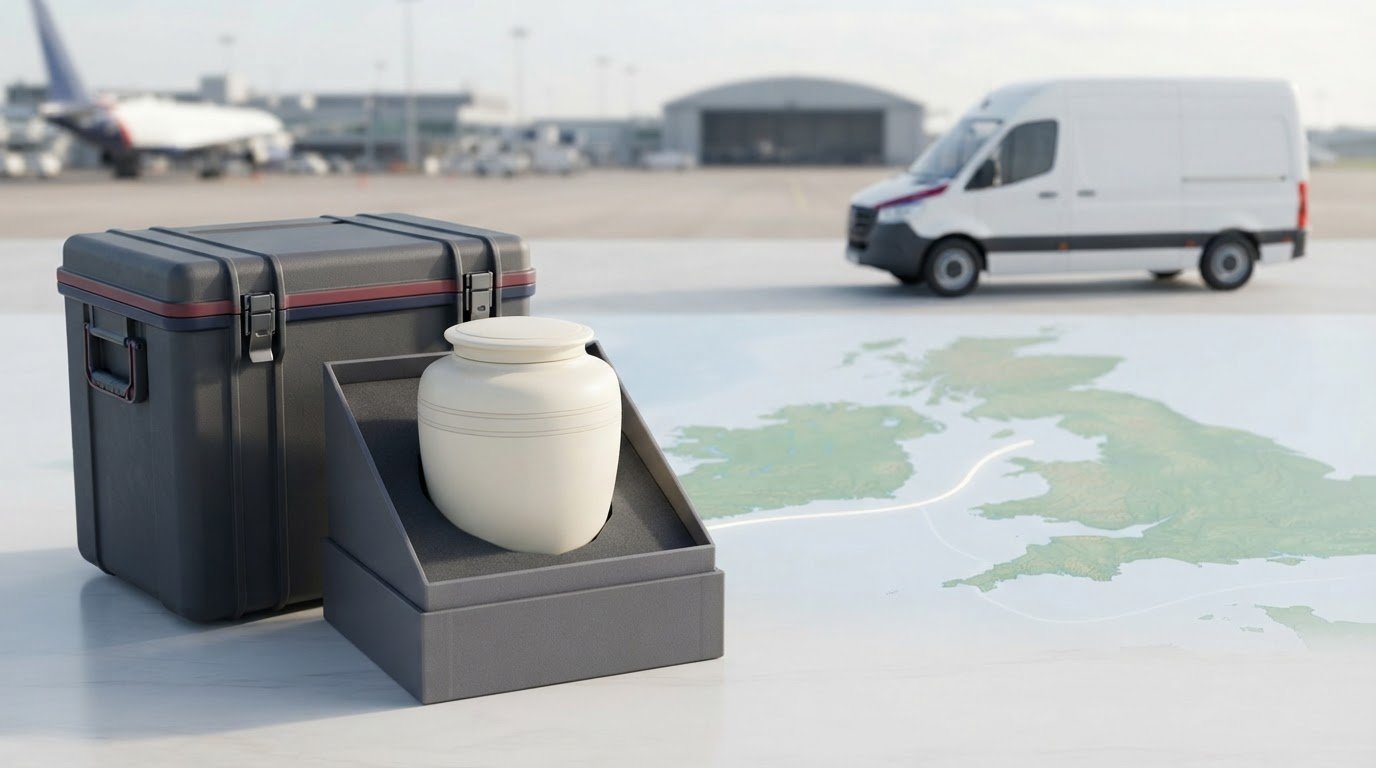 UK to Ireland Ashes Courier: Route, Documents and Delivery